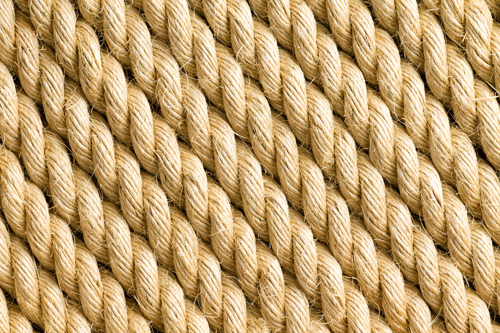 Бесшовная текстура плетеной веревки